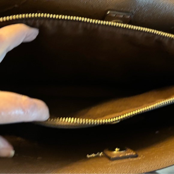 Coach Tan and Brown Signature Tote - Picture 7 of 8